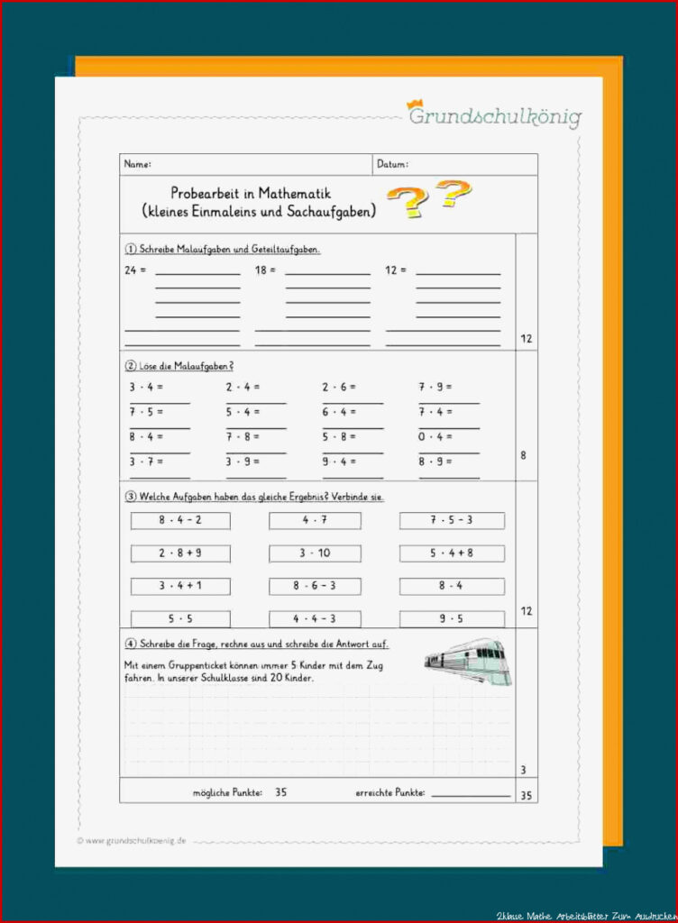 Erstaunlich 2.klasse Mathe Arbeitsblätter Zum Ausdrucken Kostenlos Für … Erstaunlich 2.klasse Mathe Arbeitsblätter Zum Ausdrucken Kostenlos Für ...