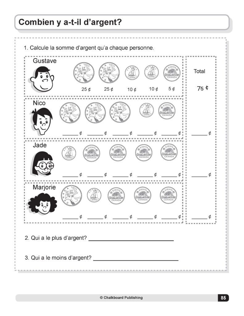 Free Canadian Grade 2 Math Worksheets