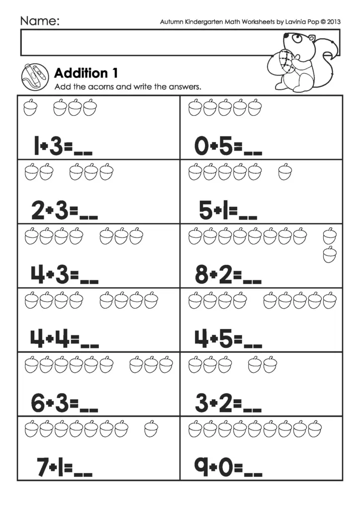 Free Children’s Maths Worksheets