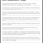 Free Grammar School Math Worksheets - free worksheets mathematics measurements hard primary high school education