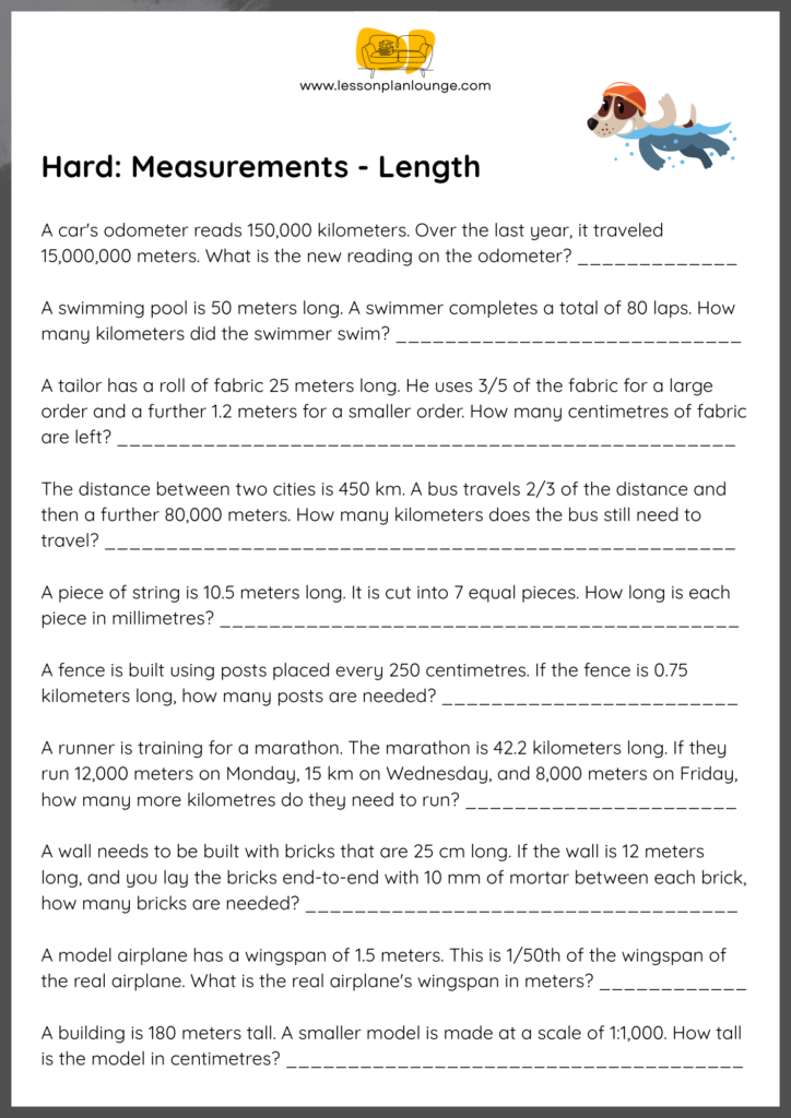 Free Grammar School Math Worksheets – free worksheets mathematics measurements hard primary high school education Free Grammar School Math Worksheets - free worksheets mathematics measurements hard primary high school education