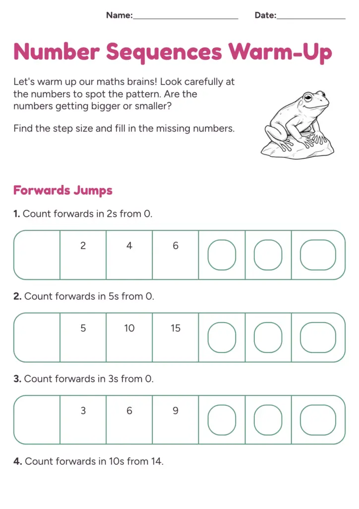 Free Level 2 Maths Worksheets - year 2 maths