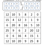 Free Math Drills 2nd Grade
