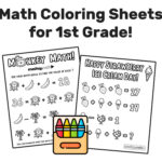 Free Math Sheets For 1st Grade