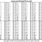 Free Math Worksheets 9 12