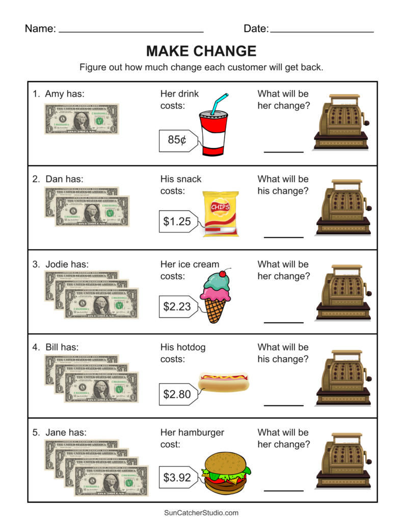 Free Math Worksheets On Time And Money – counting money worksheets Free Math Worksheets On Time And Money - counting money worksheets