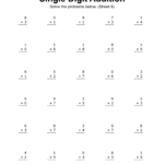 Free Math Worksheets To 30
