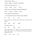 Free Maths Worksheets For Class 3 Icse