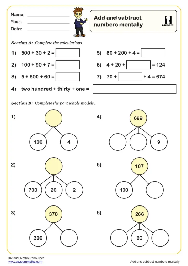 Free Maths Worksheets For Year 2 Australia - year 3 maths worksheets