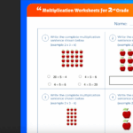 Free Maths Worksheets Grade 2