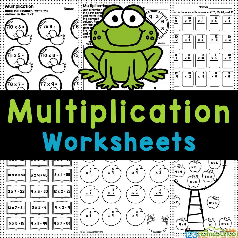 FREE Multiplication Games & Worksheets FREE Multiplication Games & Worksheets