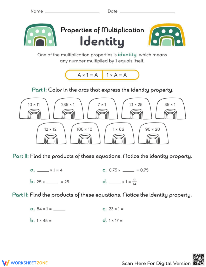Free Multiplication Properties Cheat Sheet (Printable!) - Printable Art ...