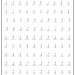 Free Multiplication Worksheets 1-12