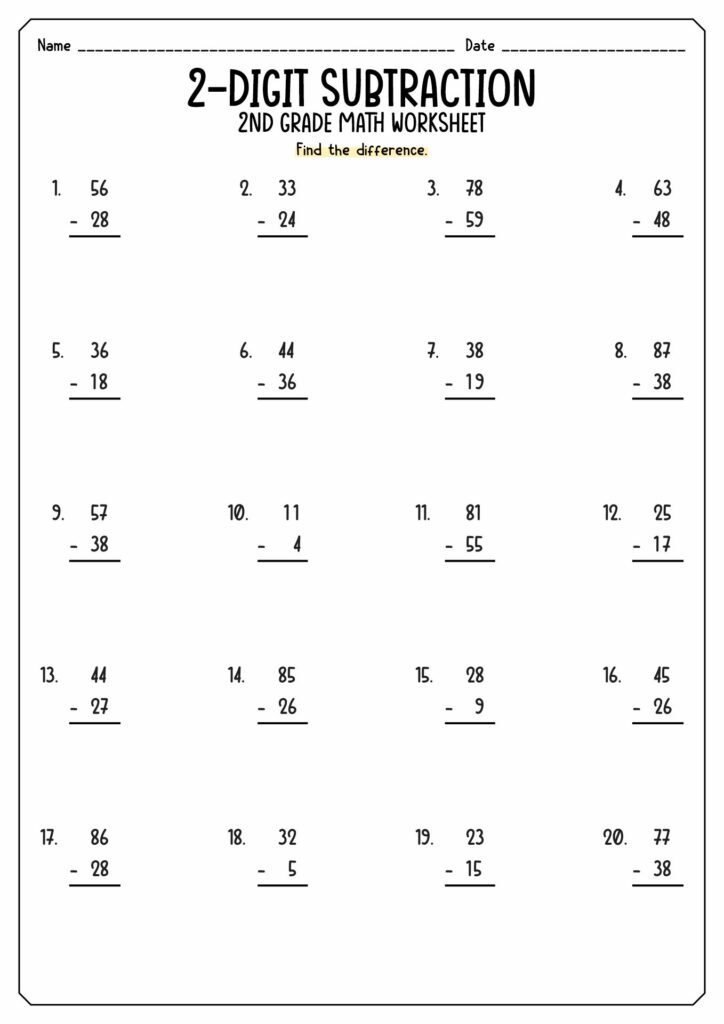 Free Online Math Worksheets For Grade 2 – post math worksheets for 2nd graders 1695 Free Online Math Worksheets For Grade 2 - post math worksheets for 2nd graders 1695