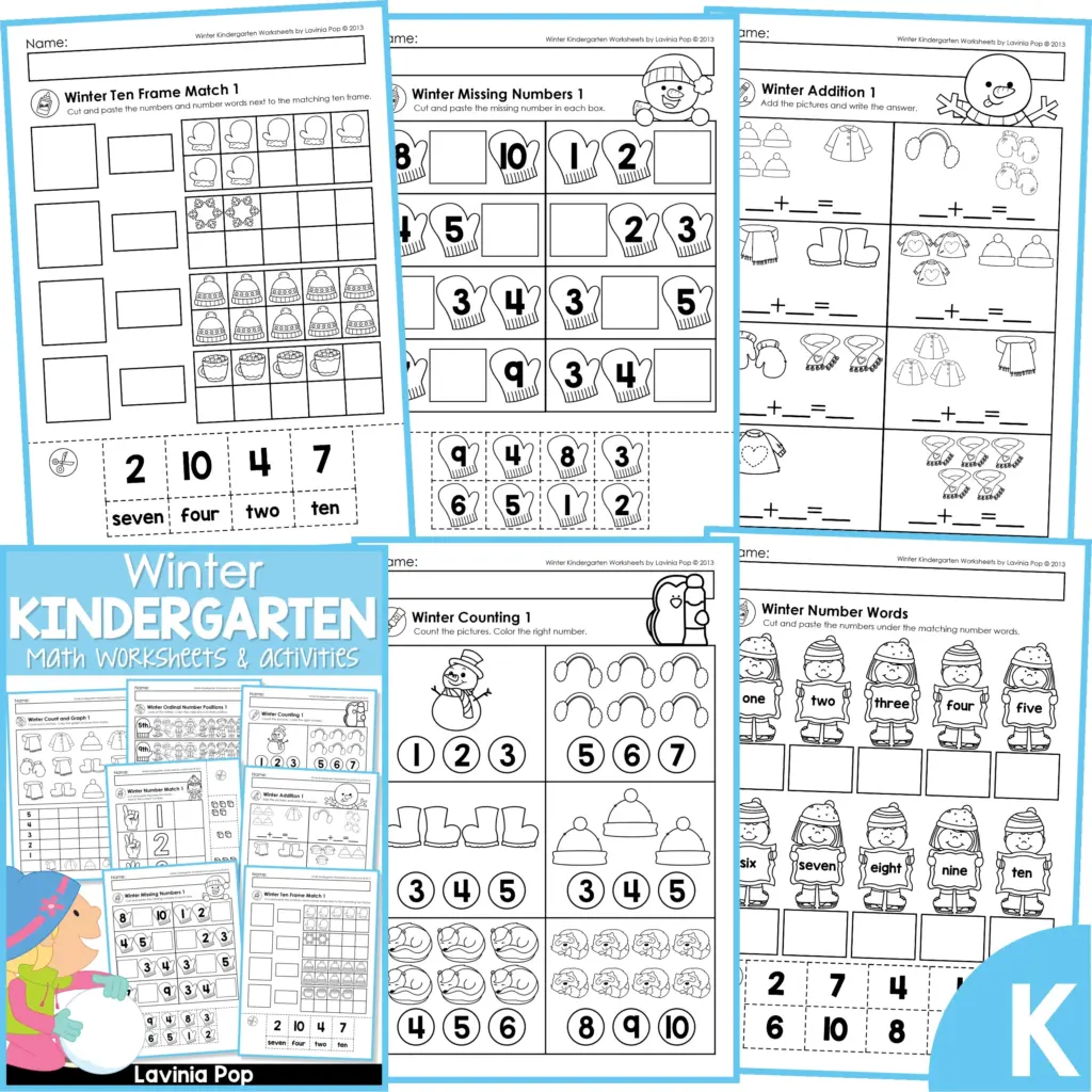 Free Printable Math Activity Sheets