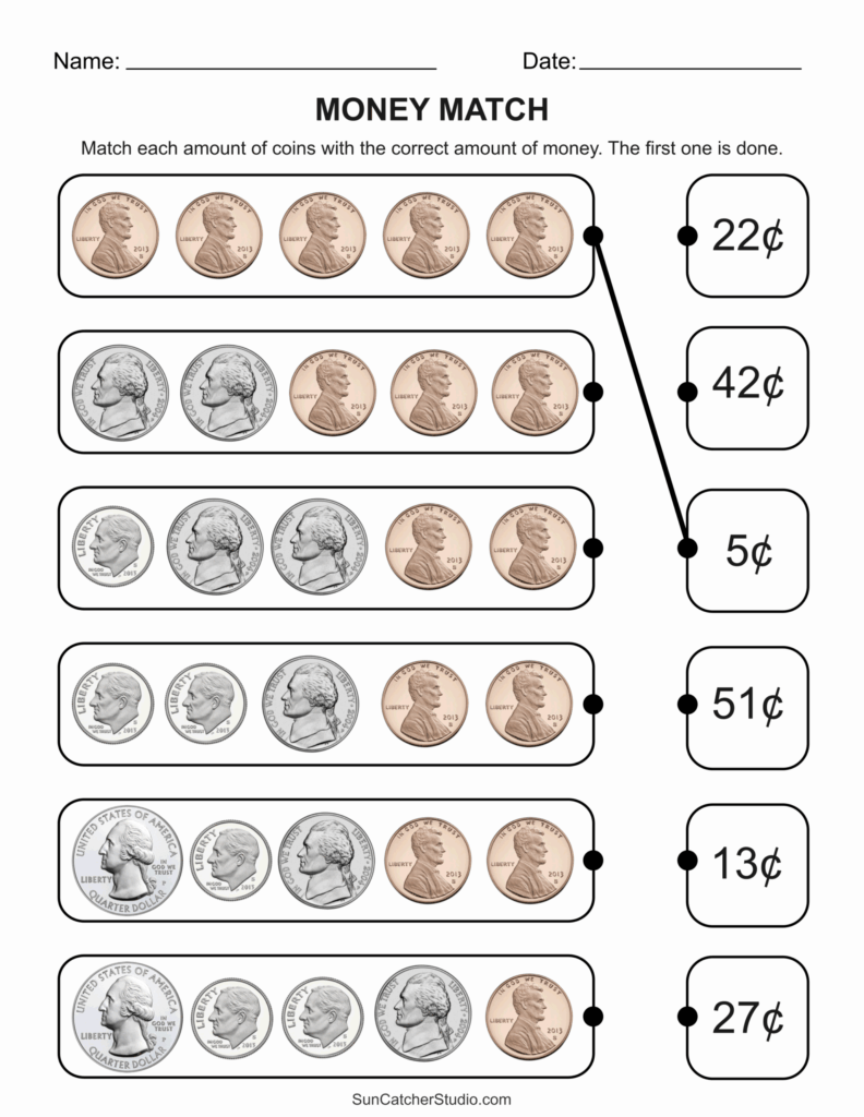 Free Printable Money Math Worksheets | FREE Printable Free Printable Money Math Worksheets | FREE Printable