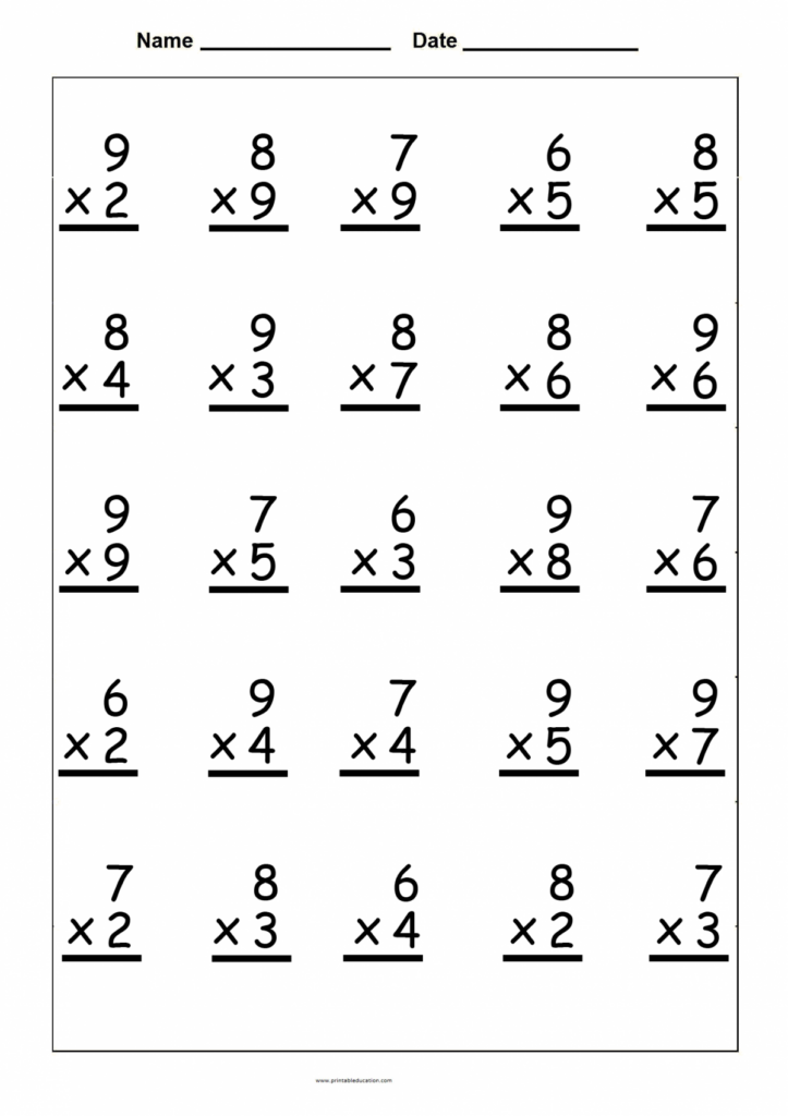 Free Printable Multiplication Math Worksheets – Mastering Multiplication with Ease: Printable Math Worksheets — Math … Free Printable Multiplication Math Worksheets - Mastering Multiplication with Ease: Printable Math Worksheets — Math ...