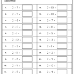Free Printable Worksheets Maths Grade 2