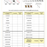 Free Probability Worksheets For 2nd Grade