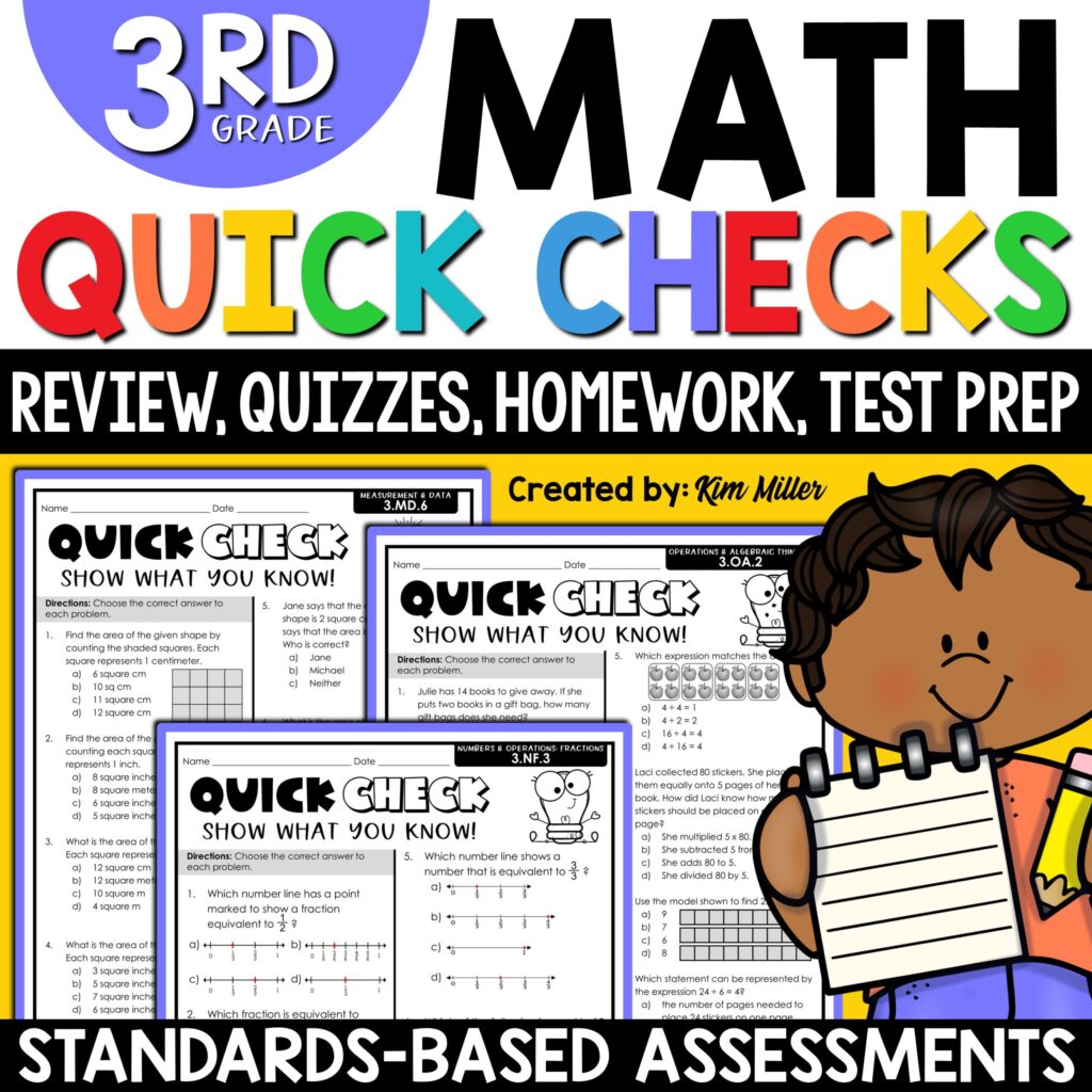Free Quick Math Review Sheets By Grade Level – 3rd grade math review packet assessments homework morning work test prep Free Quick Math Review Sheets By Grade Level - 3rd grade math review packet assessments homework morning work test prep