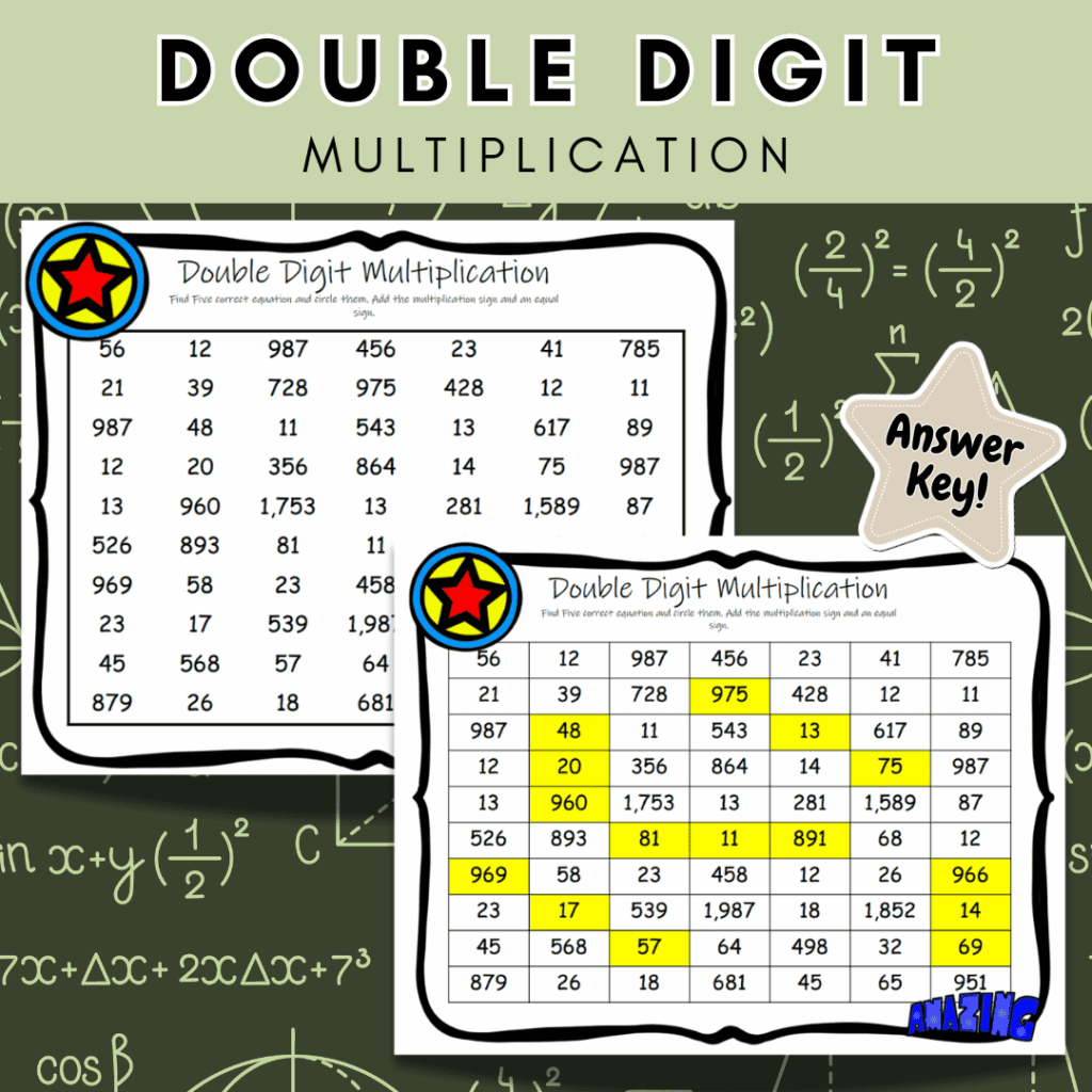 Fun Double Digit Multiplication Worksheets – Multiplication Worksheets Double Digit Double Digit Multiplication Fun Double Digit Multiplication Worksheets - Multiplication Worksheets Double Digit Double Digit Multiplication