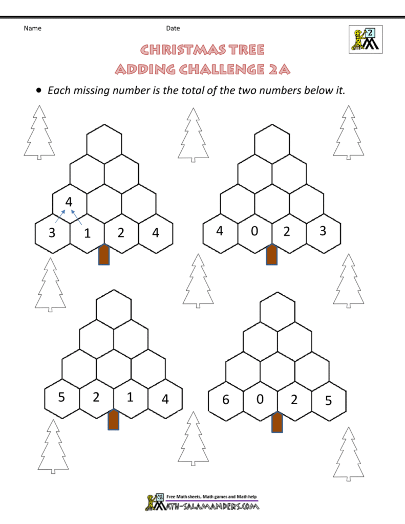 Fun Math Sheets Grade 2 – 2nd grade christmas math worksheets Fun Math Sheets Grade 2 - 2nd grade christmas math worksheets