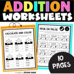 Fun Math Worksheet 2nd Grade