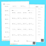 Generate Free Math Worksheets Printable