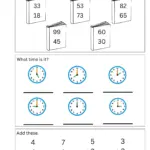Grade 2 Assessment Test Worksheets Math