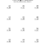 Grade 2 Math Drill Sheets