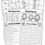 Grade 2 Math Review Sheets