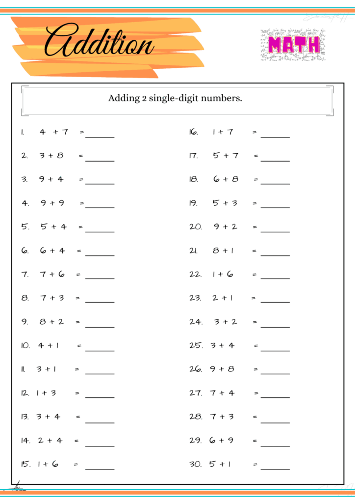 grade 2 math worksheets addition part 1 education ph – math worksheet … grade 2 math worksheets addition part 1 education ph - math worksheet ...
