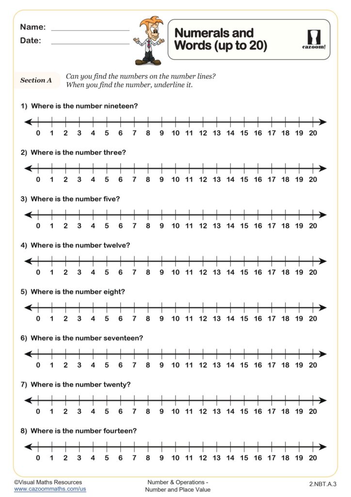 Grade 2 Math Worksheets Bc - 2.nbt.a.3 worksheets