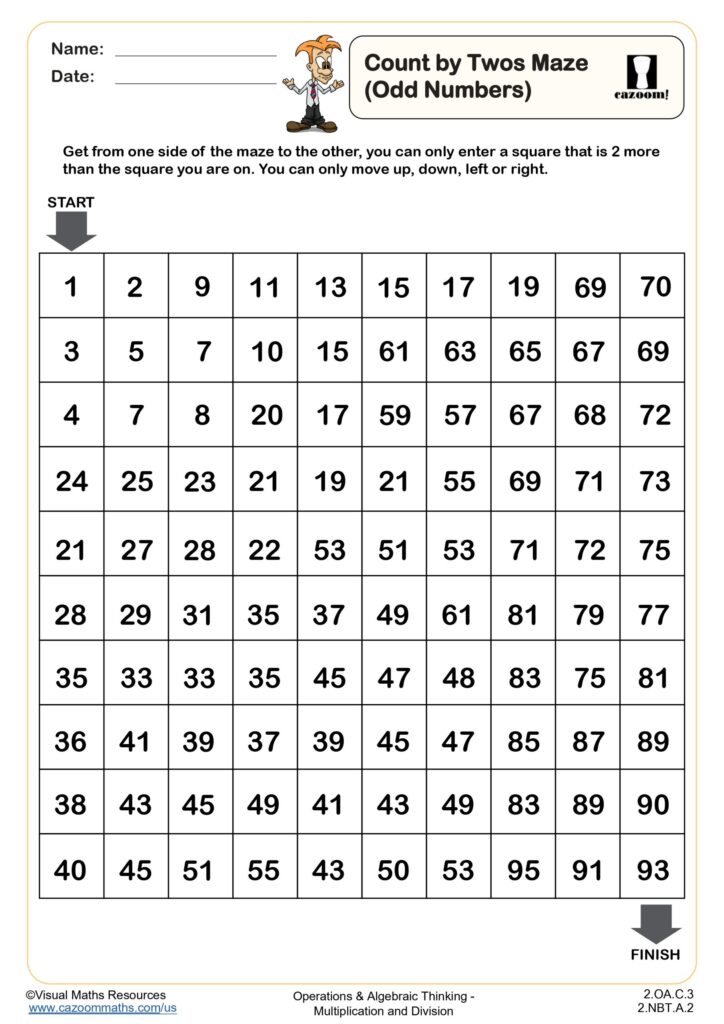 Grade 2 Maths Worksheets With Answers - multiplication