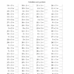 Grade 3 Math Drill Sheets