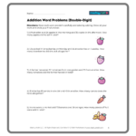 Grade 3 Term 2 Maths Worksheets - 3rd grade word problems