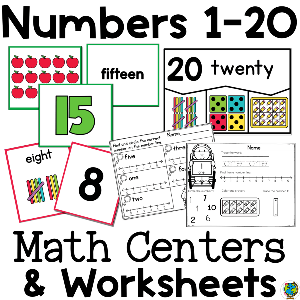 Ii Practice Math Worksheets Go – numbers 1 20 math centers games and printables Ii Practice Math Worksheets Go - numbers 1 20 math centers games and printables