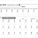 K-2nd Grade Math Worksheet