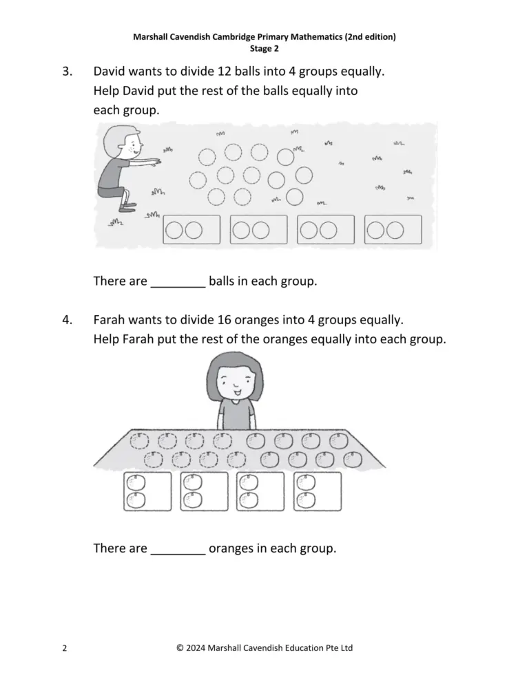 Key Stage 2 Maths Worksheets featuring division remediation exercises for students