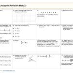 Level 3 Maths Revision Worksheets