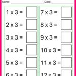 Level 3 Maths Worksheets Free