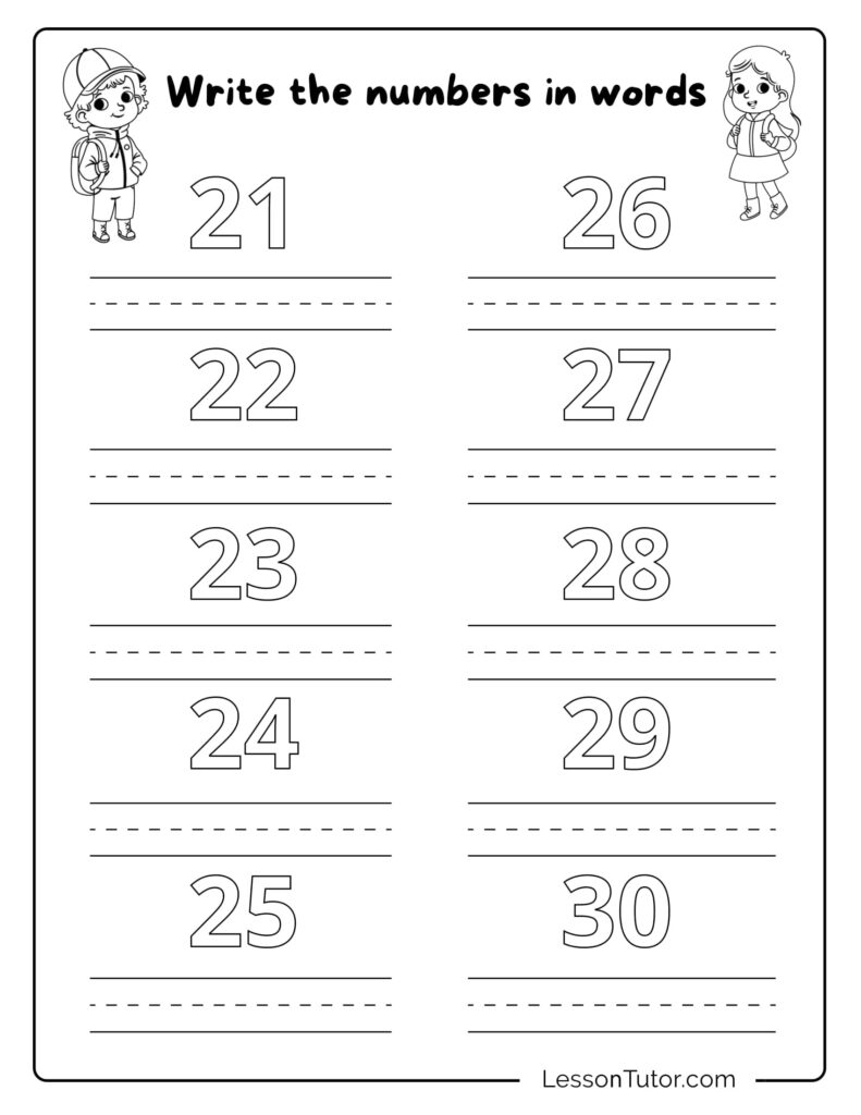 Math A To Z Worksheets – worksheet numbers in words 1 30 worksheet kindergarten Math A To Z Worksheets - worksheet numbers in words 1 30 worksheet kindergarten