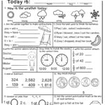 Math And Reading Homework Sheets For 2nd Grade