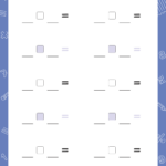 Math Blank Worksheets For Class