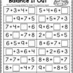 Math Challenge Sheet 2nd Grade