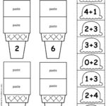 Math Cut Out Problem Worksheet