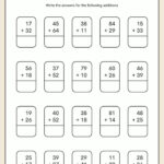 Math Drills Printables Grade 2 1wp
