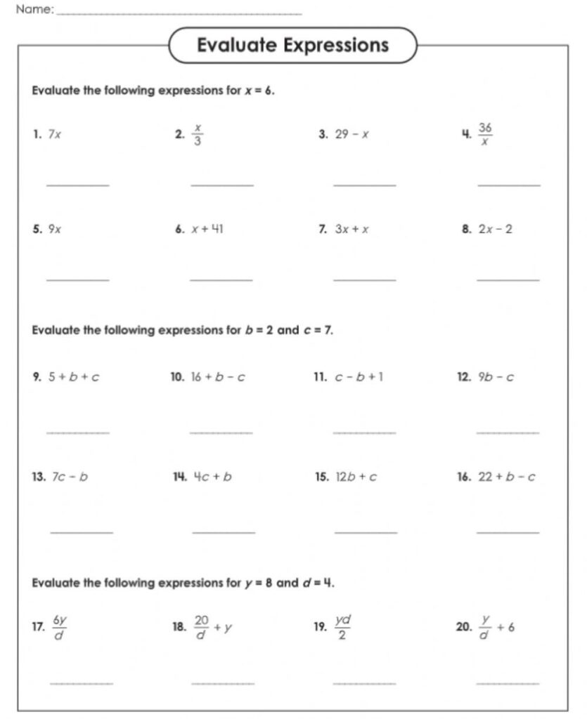 Math Expressions Worksheets Grade 2 – Best 13 Equivalent Algebraic Expressions Worksheets – Artofit Math Expressions Worksheets Grade 2 - Best 13 Equivalent Algebraic Expressions Worksheets – Artofit
