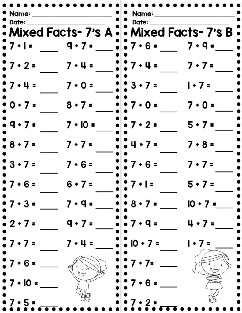 Math Fact Drills For 2nd Grade – 2nd Grade Math Fact Fluency Worksheets Math Fact Drills For 2nd Grade - 2nd Grade Math Fact Fluency Worksheets