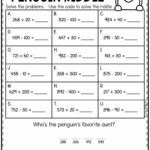 Math Homework Worksheets 2nd Grade